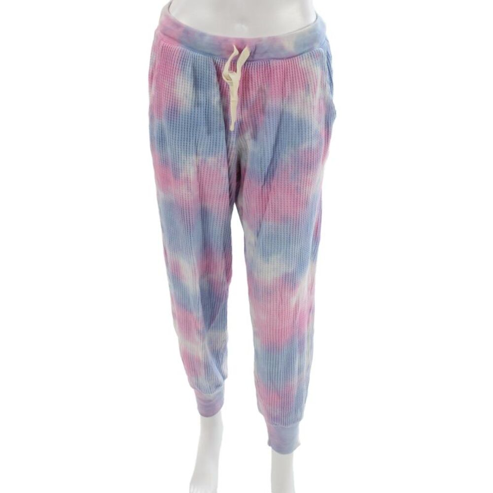 Electric & Rose Womens Light Blue Jogger Sweatpants Drawstring Size M